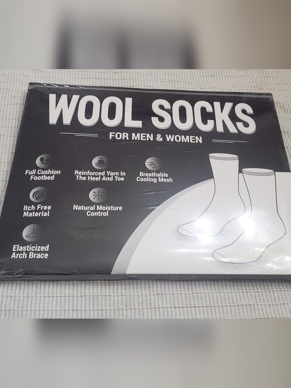 Merino Wool Socks For Men&Women, Size M/L BNIB